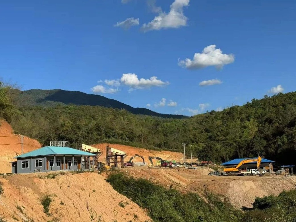 500 TPH Granite Crushing Line in Myanmar
