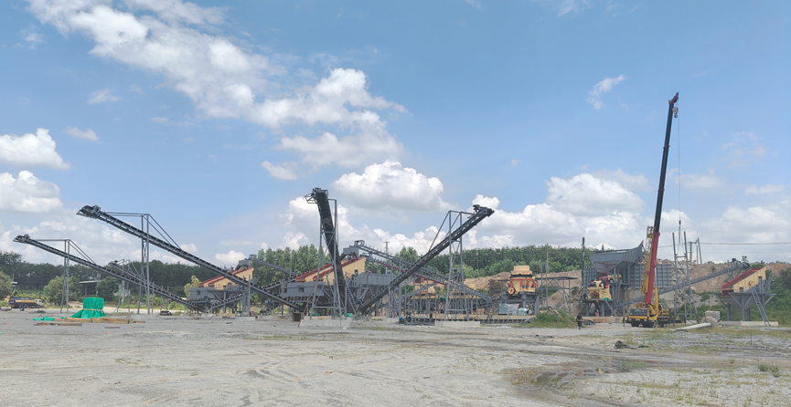 1200 t/h Granite Crushing Line in Southeast Asia