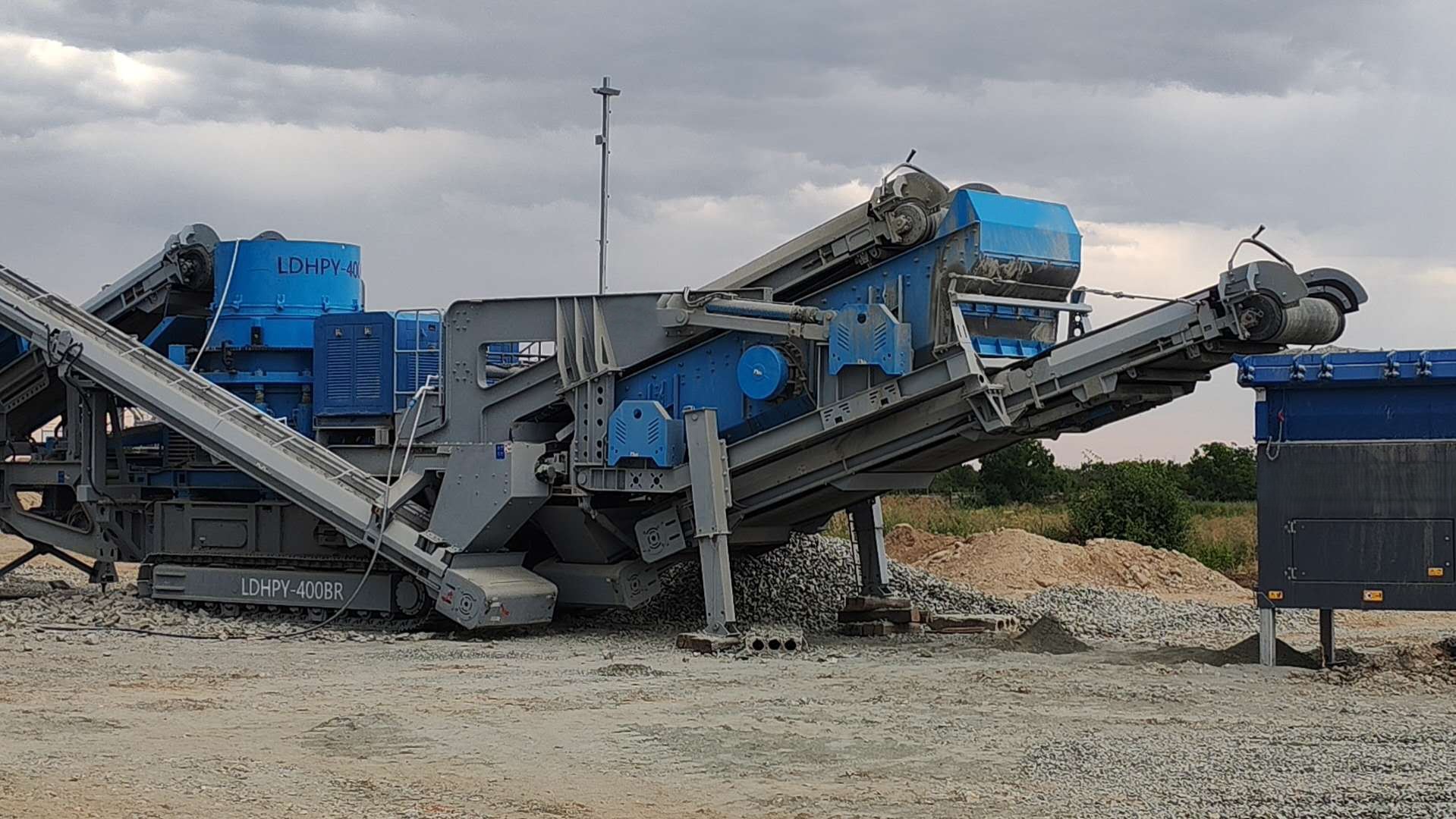 Tracked Cone Crusher for European Aggregate Projects | Leimeng