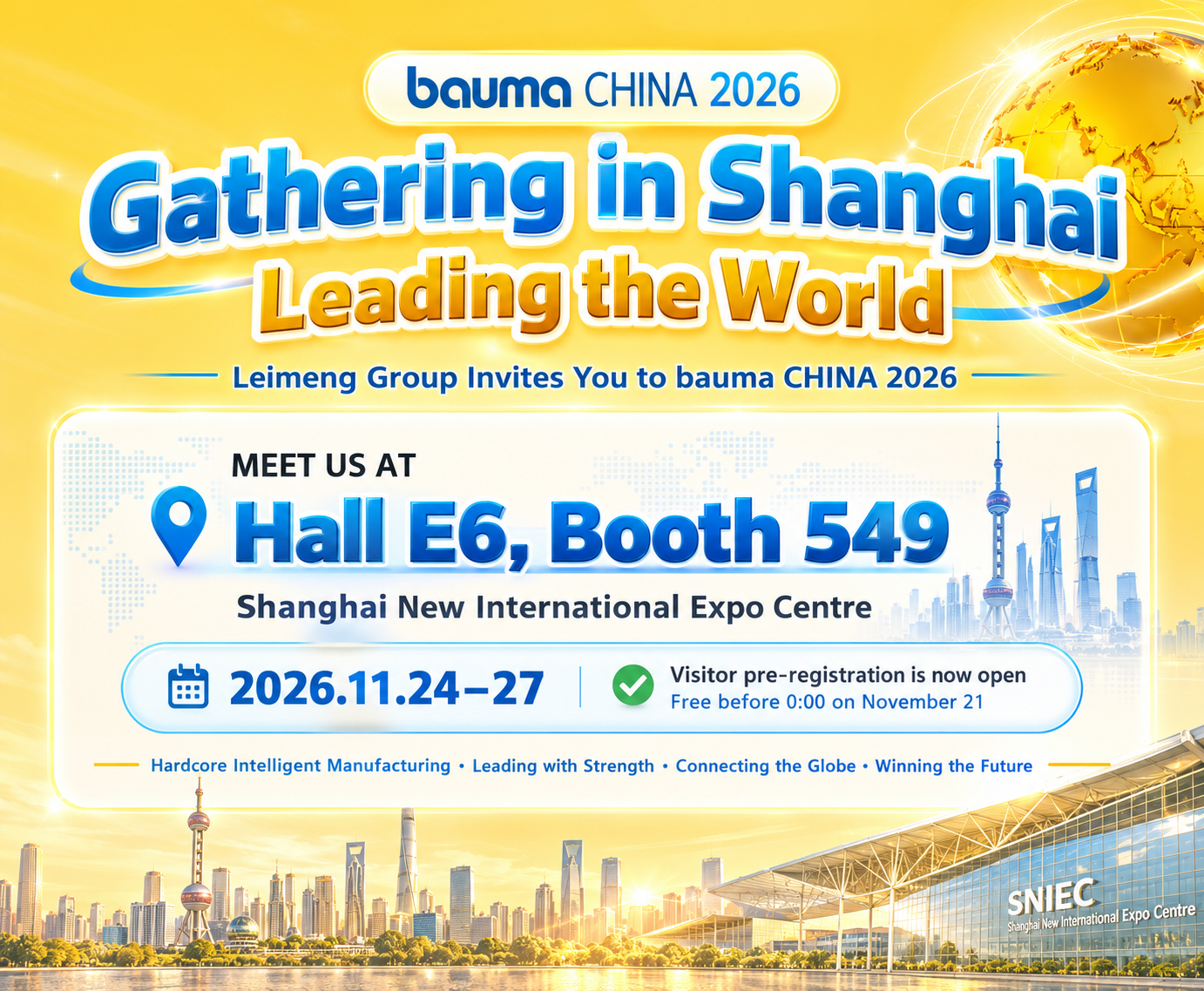 bauma CHINA 2026: Leimeng Crushing & Screening Equipment